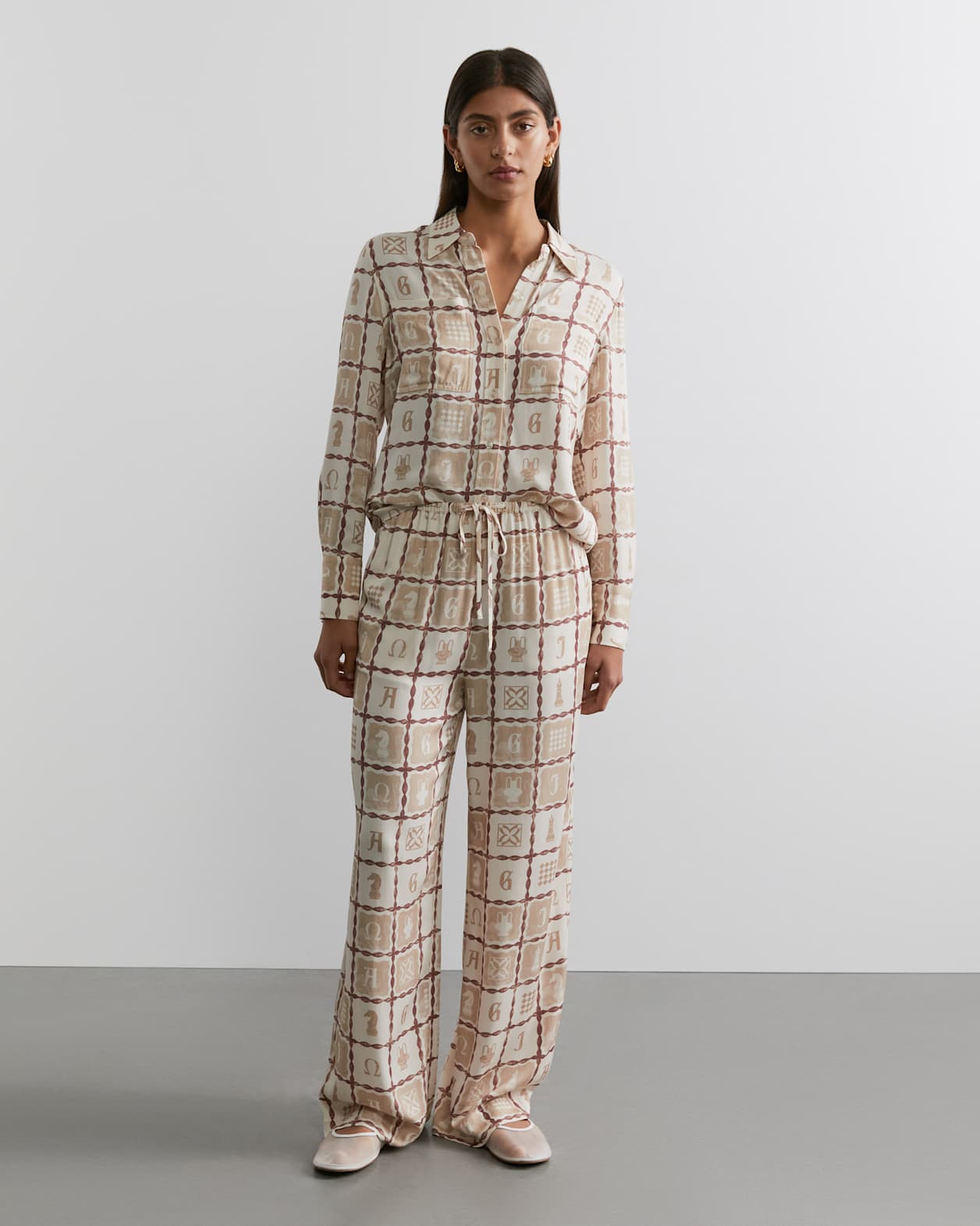 Sarti Gambit Long Sleeve Shirt in NEUTRAL