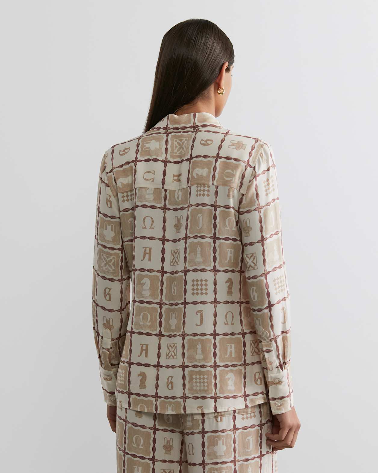 Sarti Gambit Long Sleeve Shirt in NEUTRAL