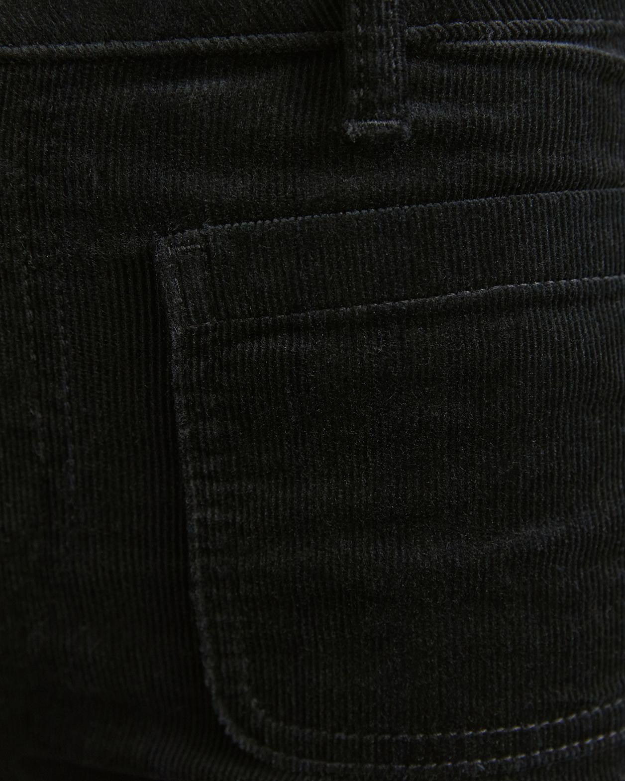 Emery Marine Cord Pant in BLACK