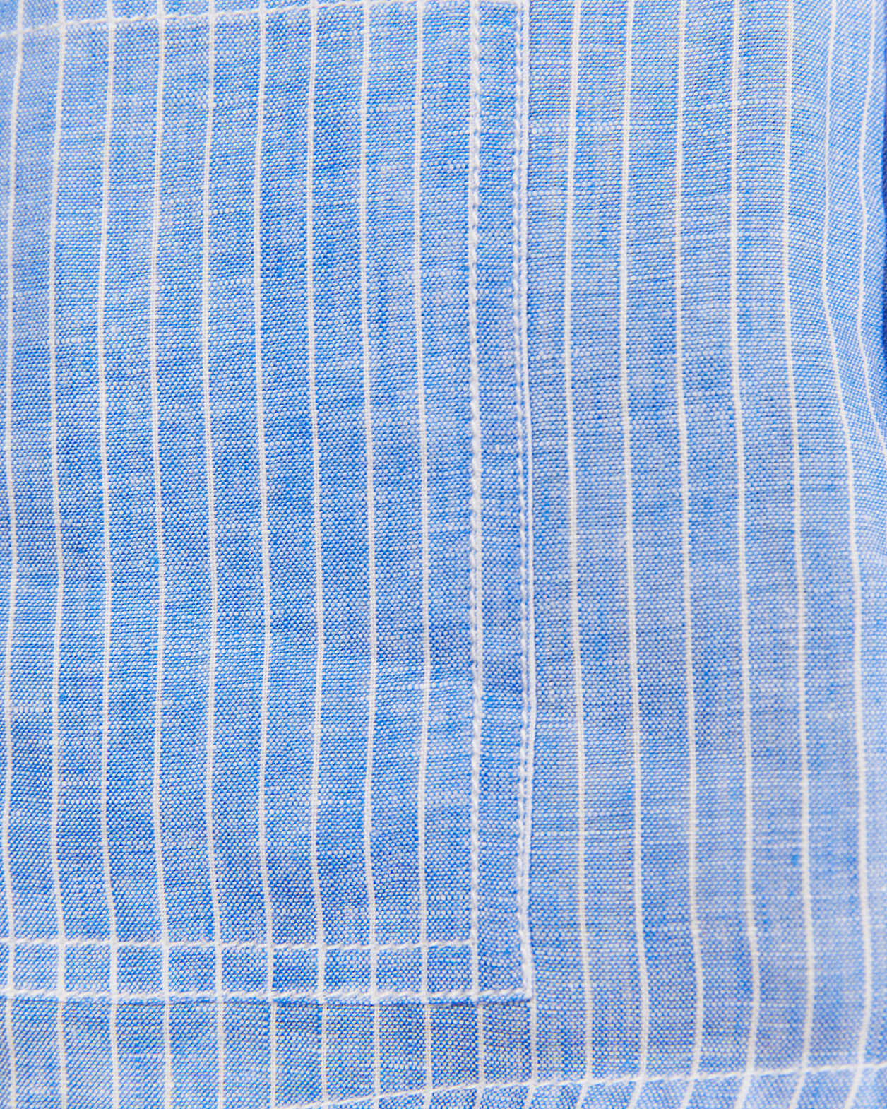 Gigi Stripe Short in WHITE/AZURE
