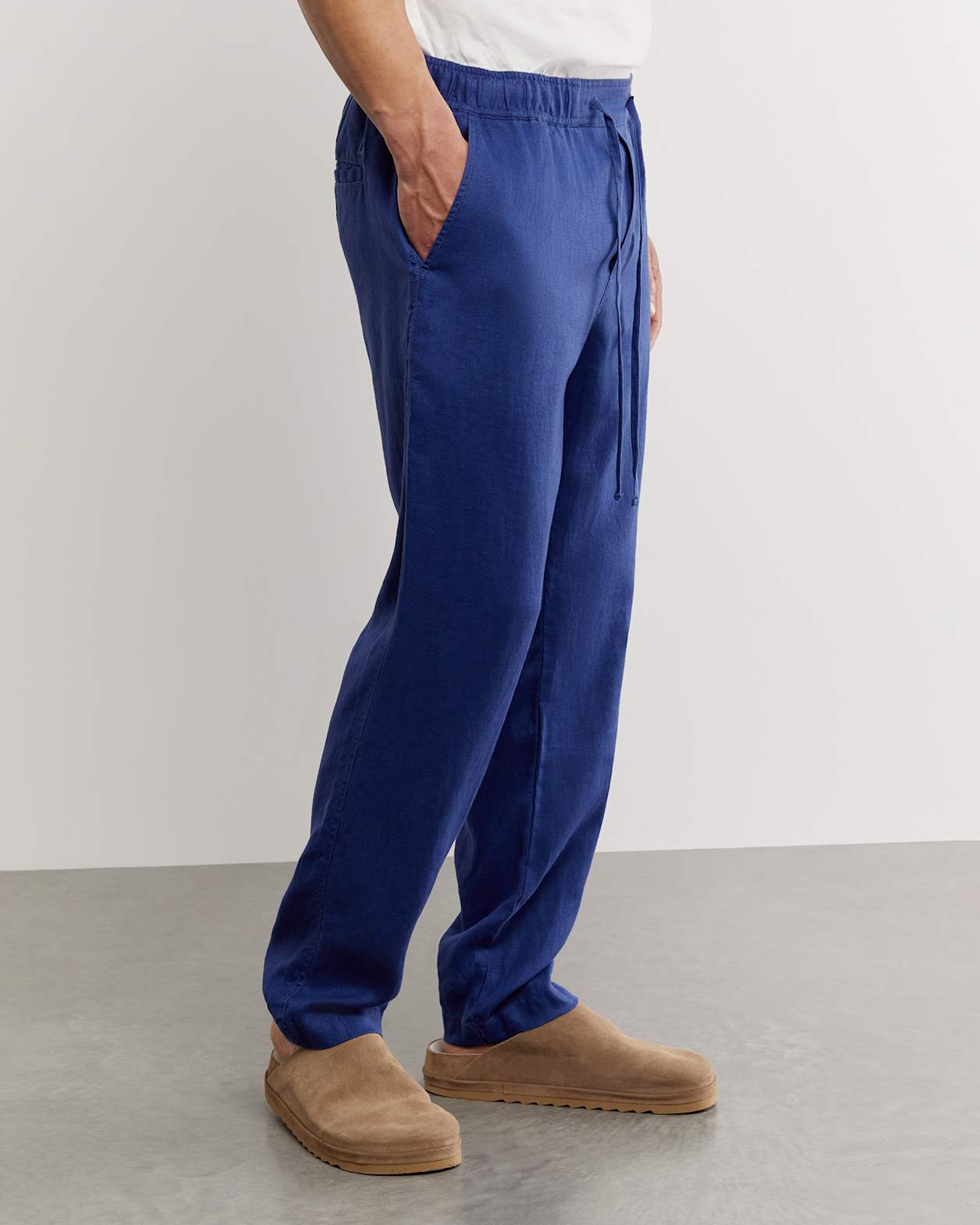 Mikey Linen Pant in TWILIGHT