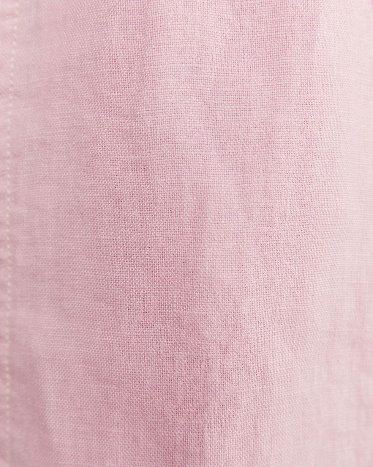 Gigi Linen Pull On Short in PINK