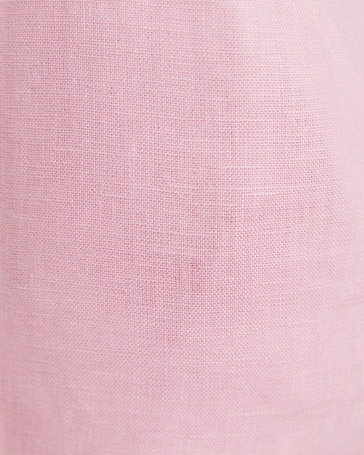 Kayla Linen Pintuck Pant in PINK
