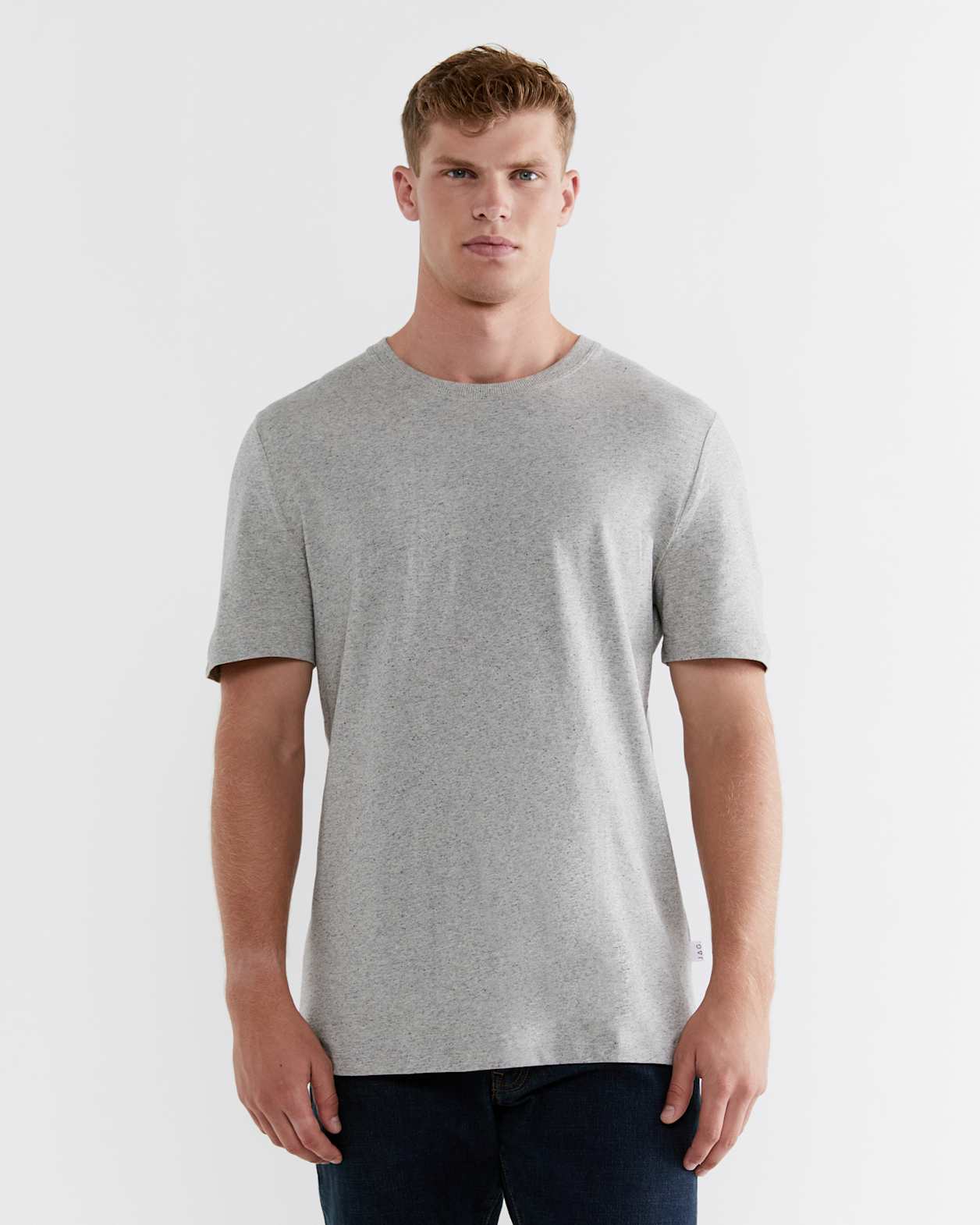 Khai Essential Marle Oc Tee in GREY MARLE