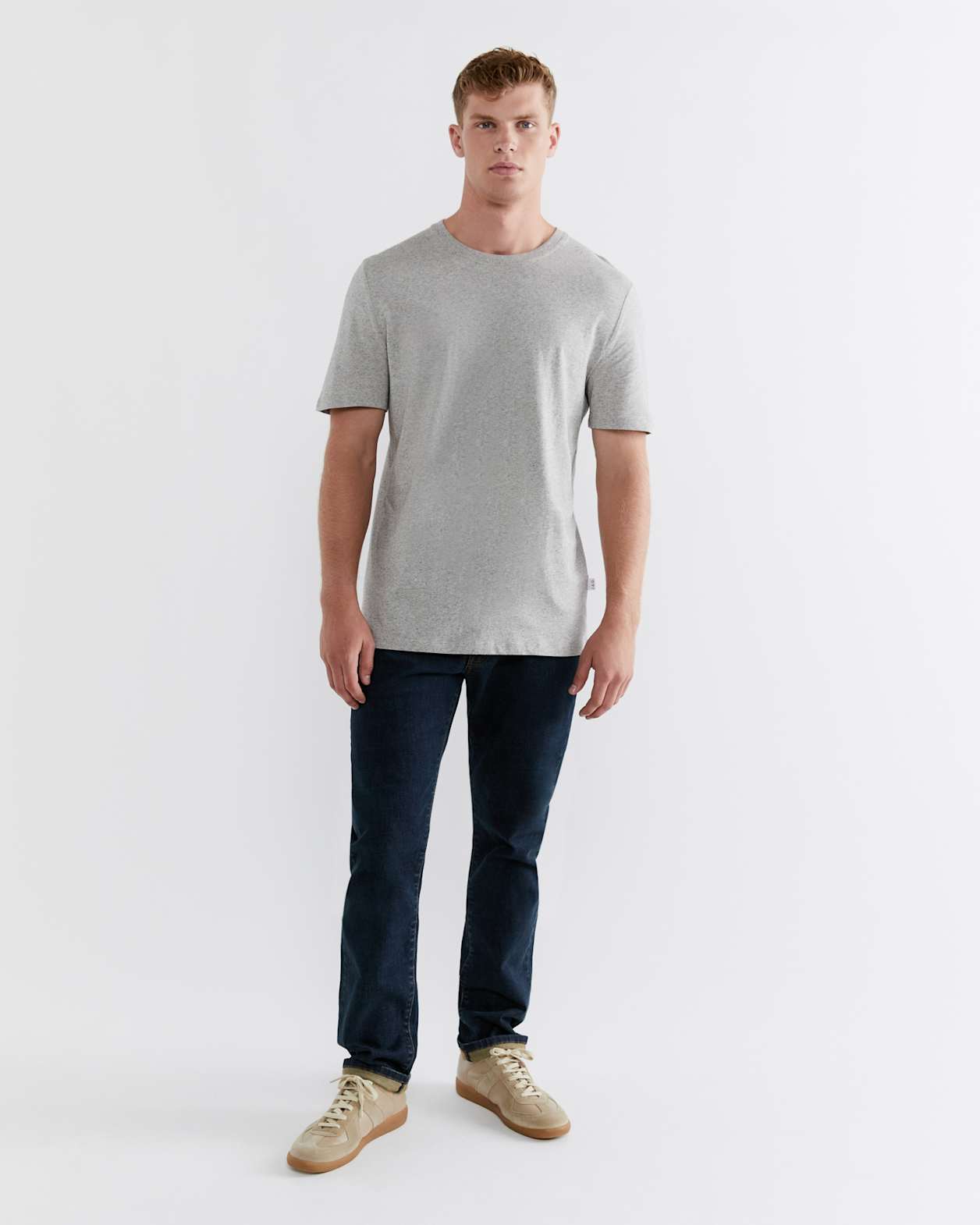 Khai Essential Marle Oc Tee in GREY MARLE