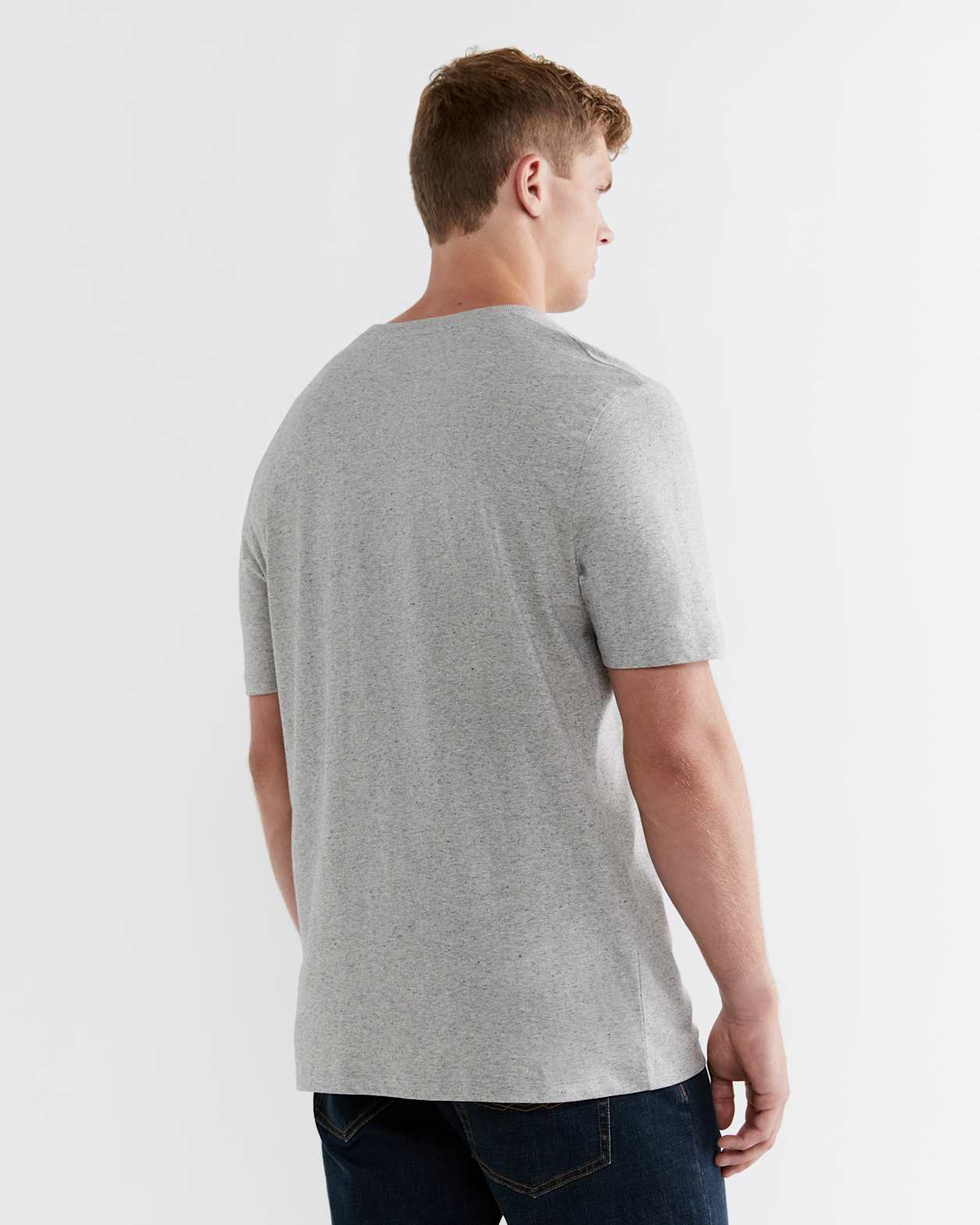 Khai Essential Marle Oc Tee in GREY MARLE