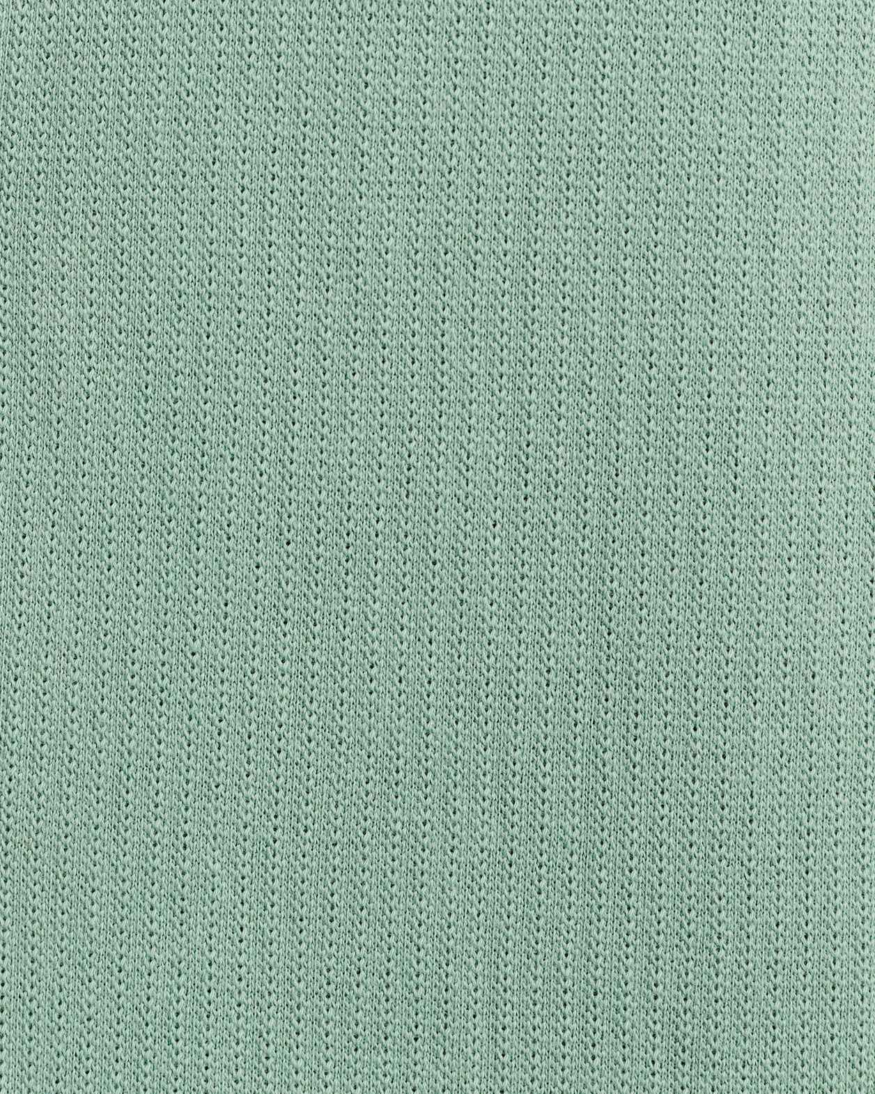 Francis Knitted Cotton Shirt in MOSS