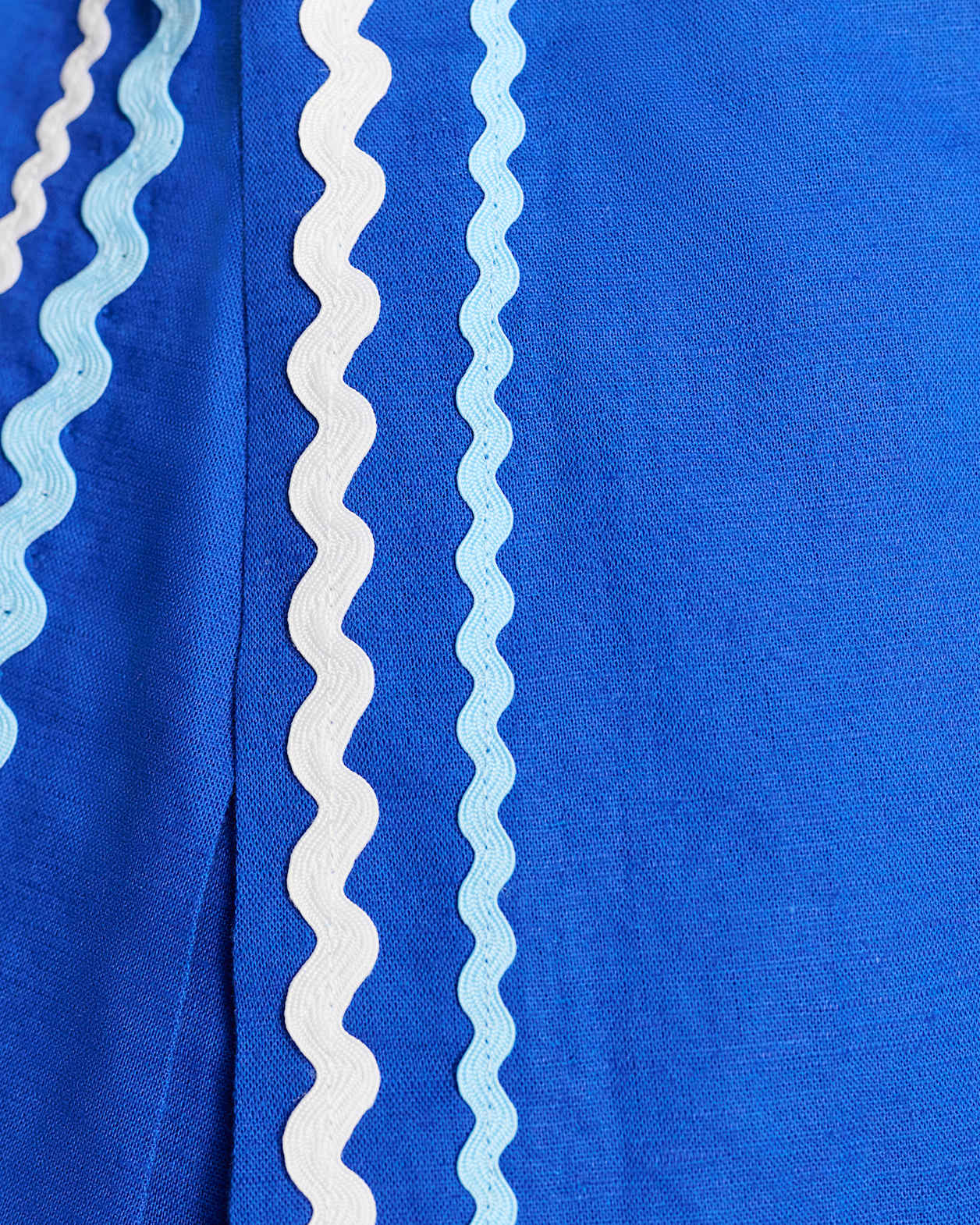 Liv Apron Top in BLUE