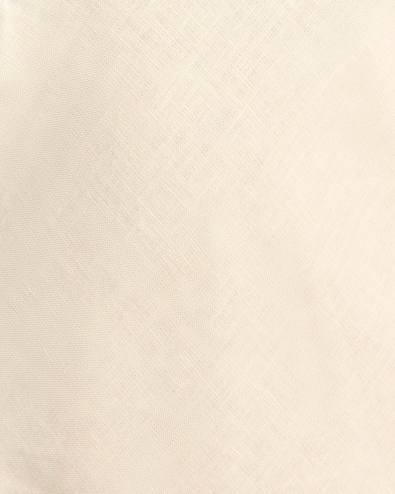 Delilah Linen Slip Dress in PALE LEMON