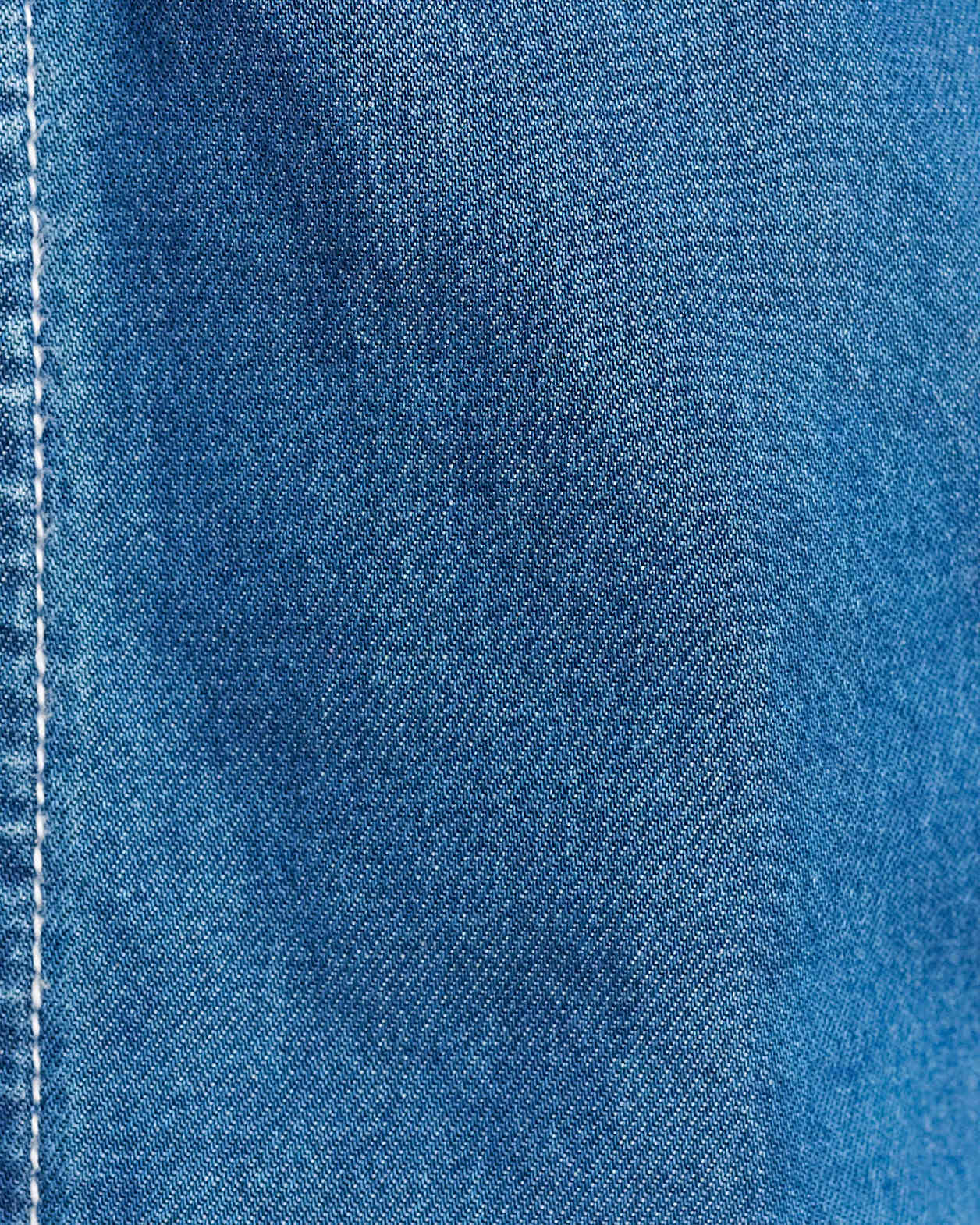 Nyra Pull On Denim Short in RAW WASH