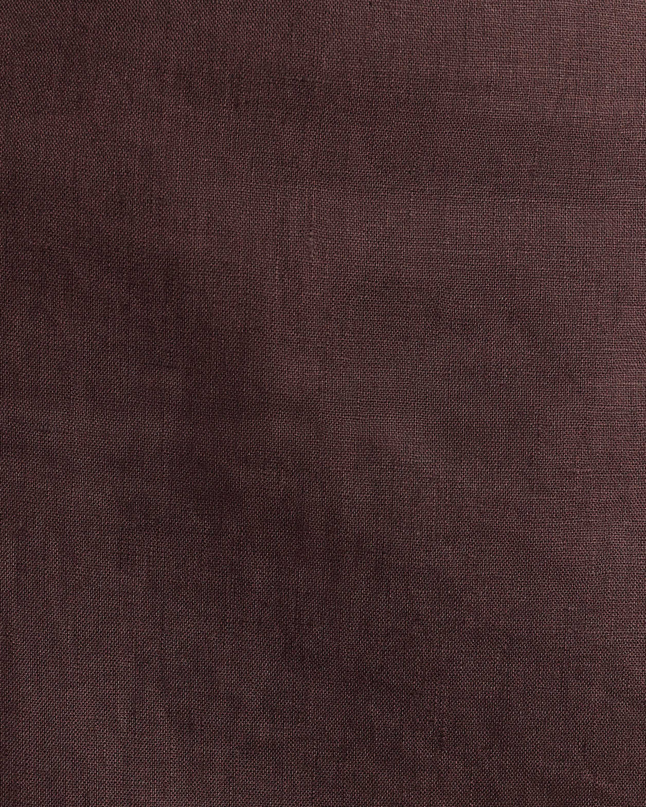 Stella Linen Wrap Mini Skirt in DARK CHOCOLATE