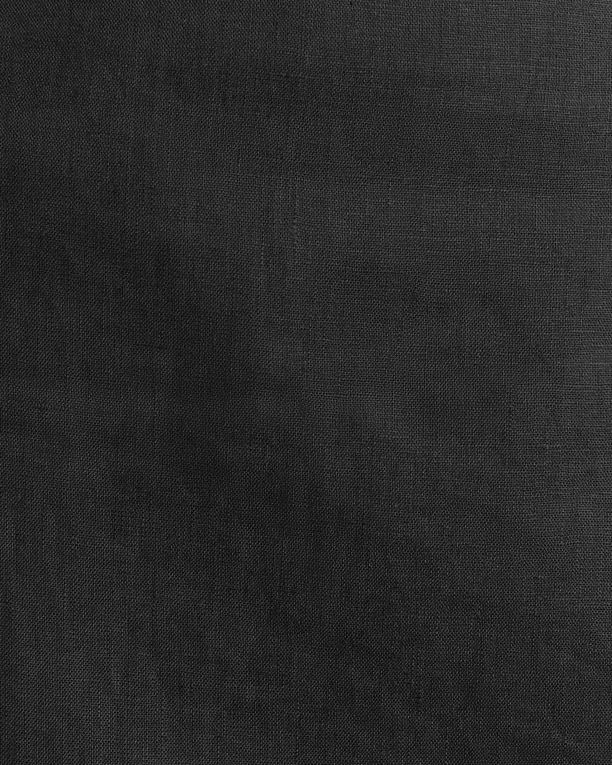 Kayla Linen Bustier in BLACK