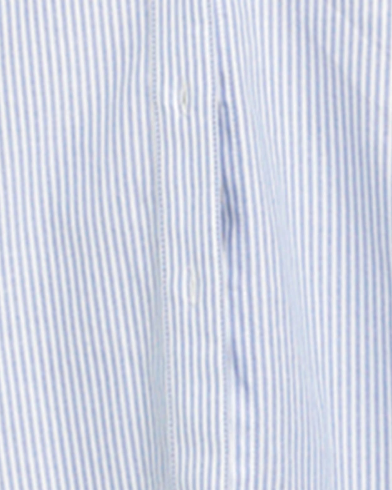 Rb X Jag Oxford Long Sleeve Shirt in BLUE/WHITE