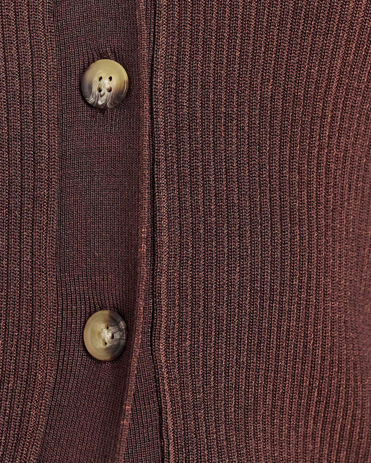 Alora Long Sleeve Cardigan in CHOCOLATE