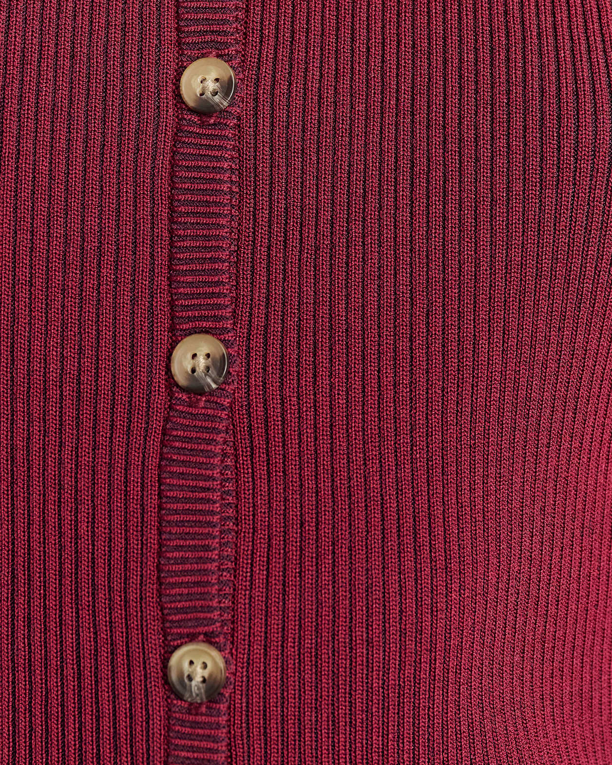 Alora Longline Knit Vest in WINE