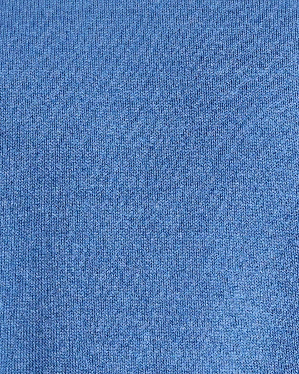 Tanner Cotton Crew Knit in BLUE