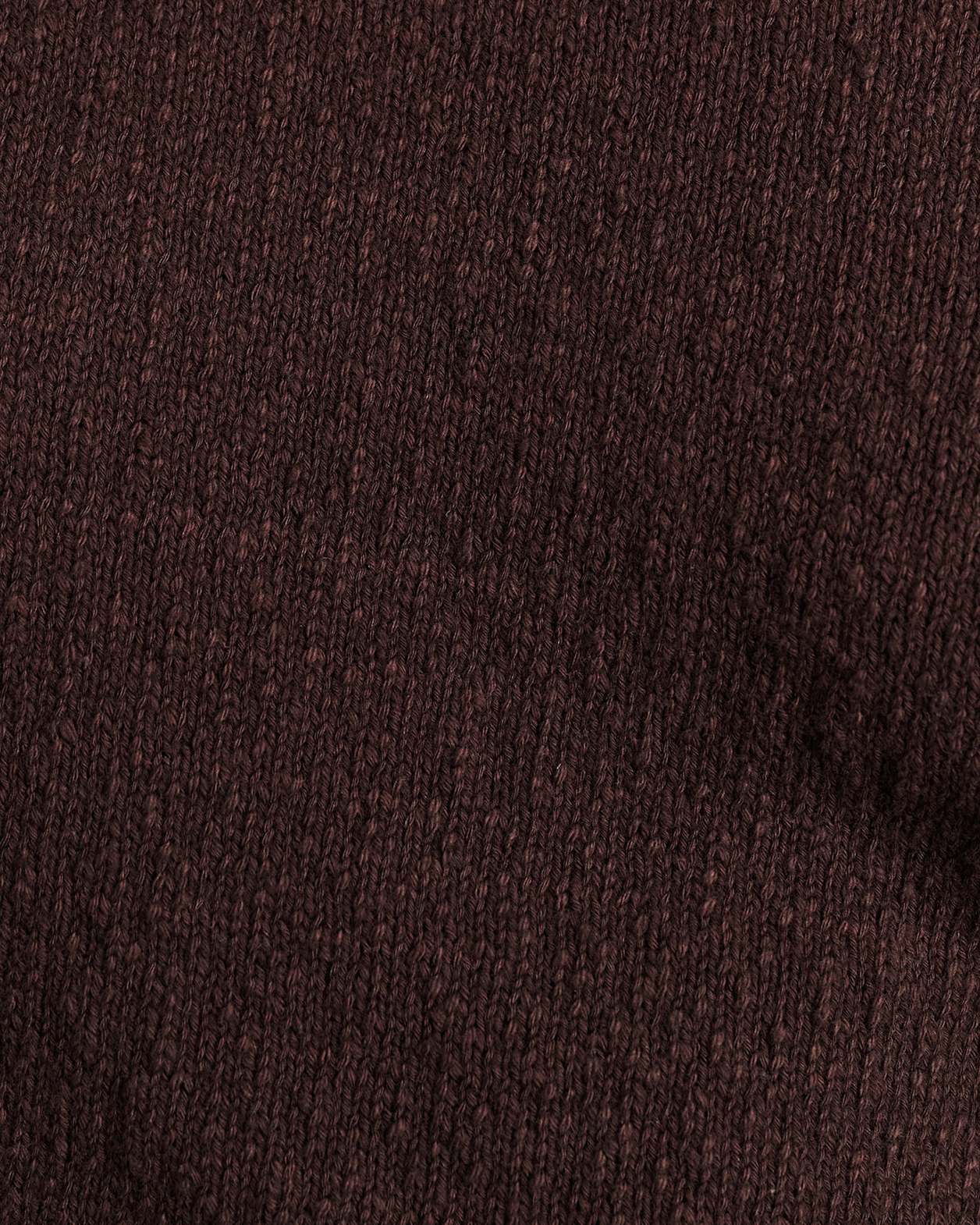 Arden Off Shoulder Knit in DARK CHOCOLATE
