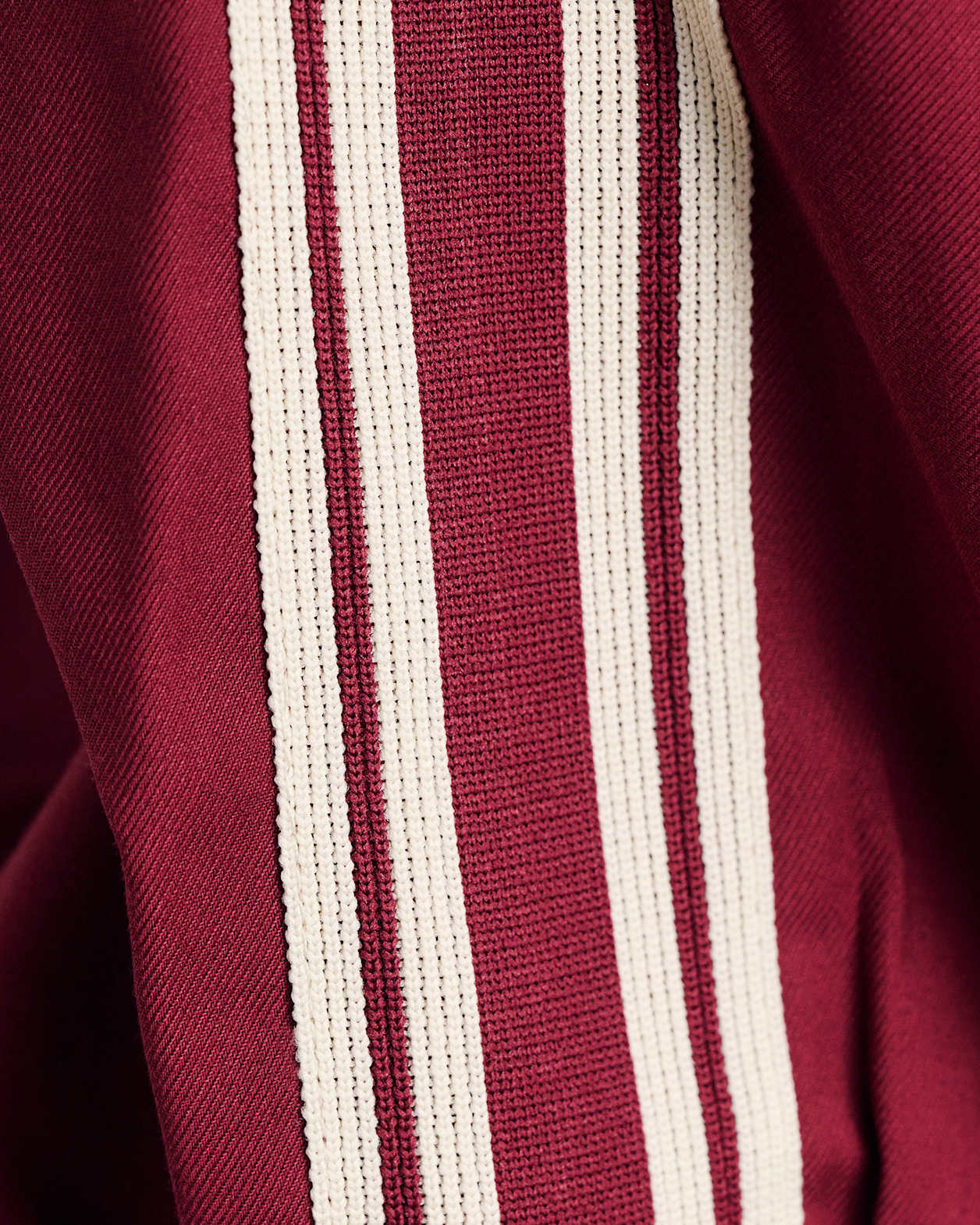 Gia Crop Bomber Jacket in WINE