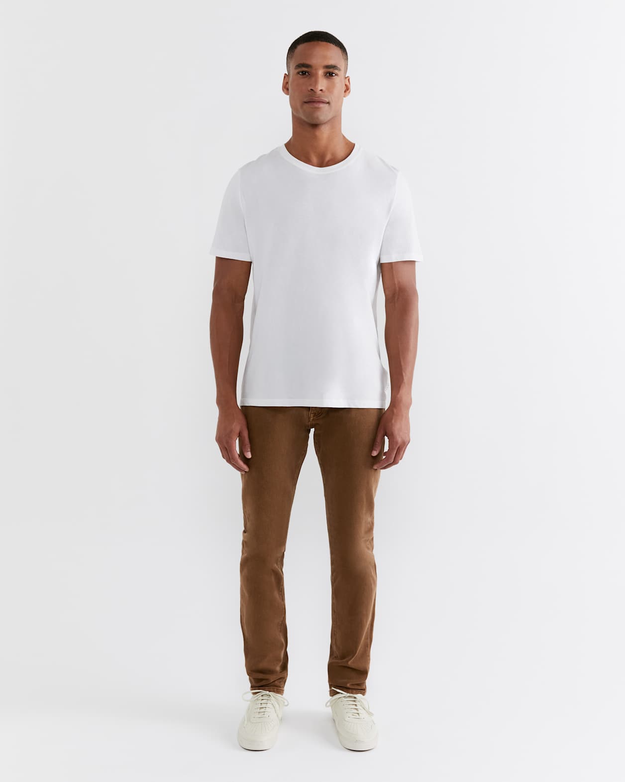Stan Garment Dye Jeans in BROWN