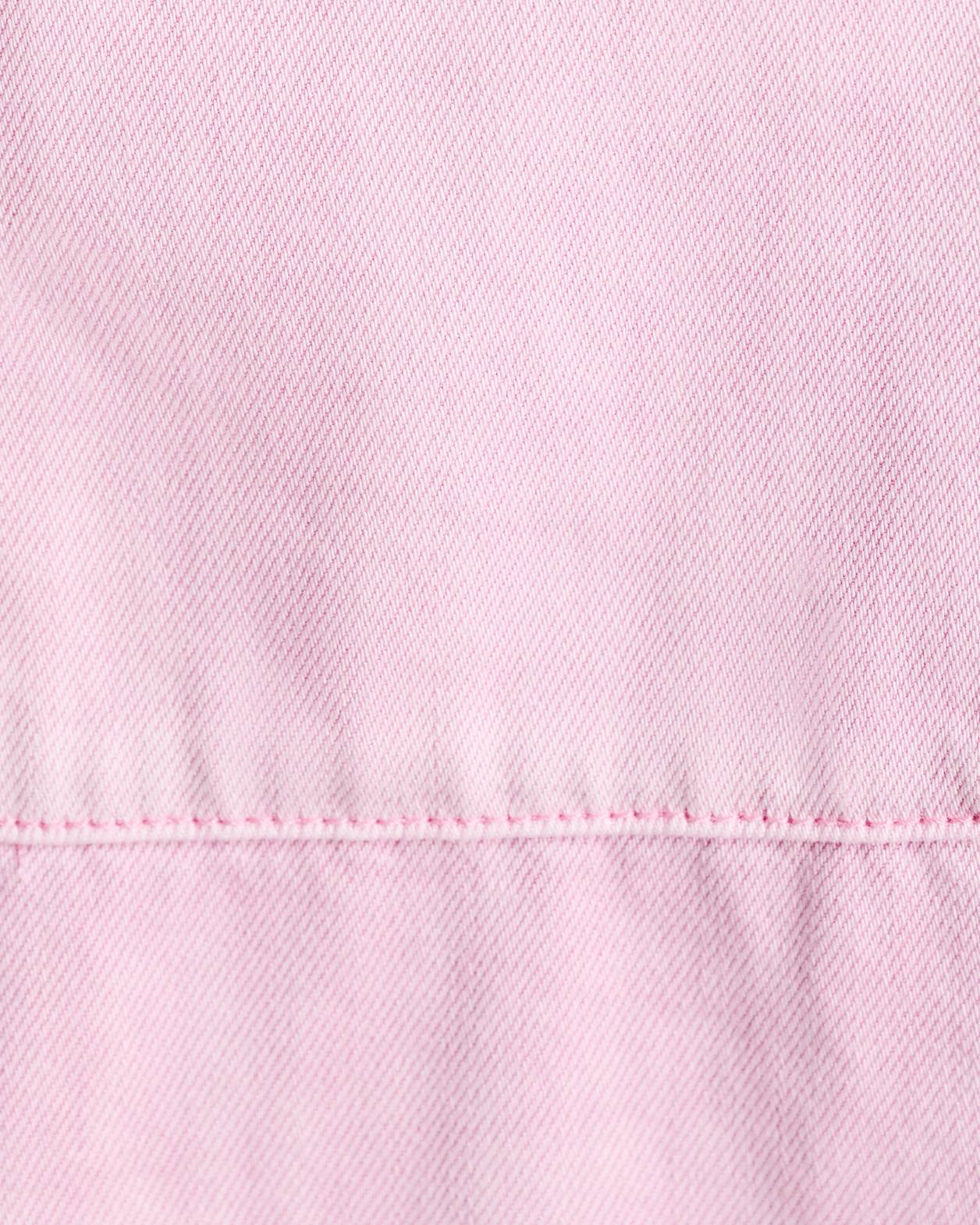 Loe Denim Shirt in PINK