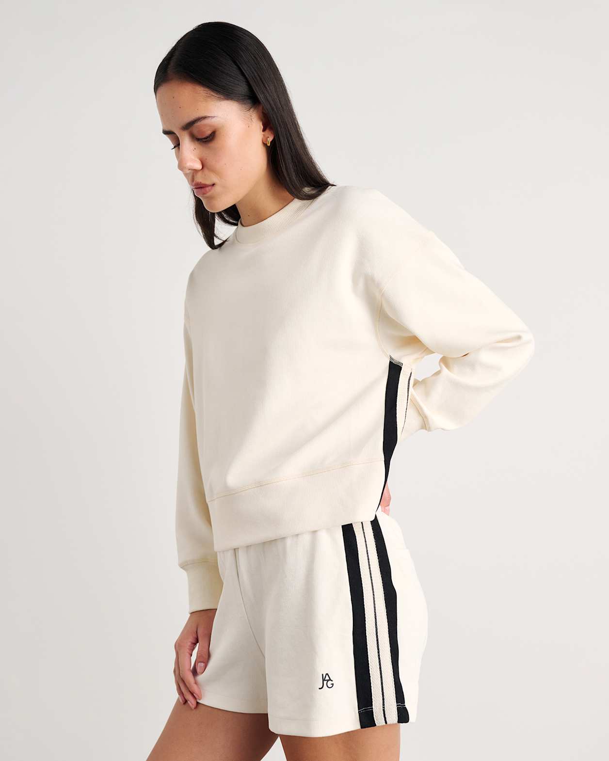 Leonie Pull On Short in CREAM