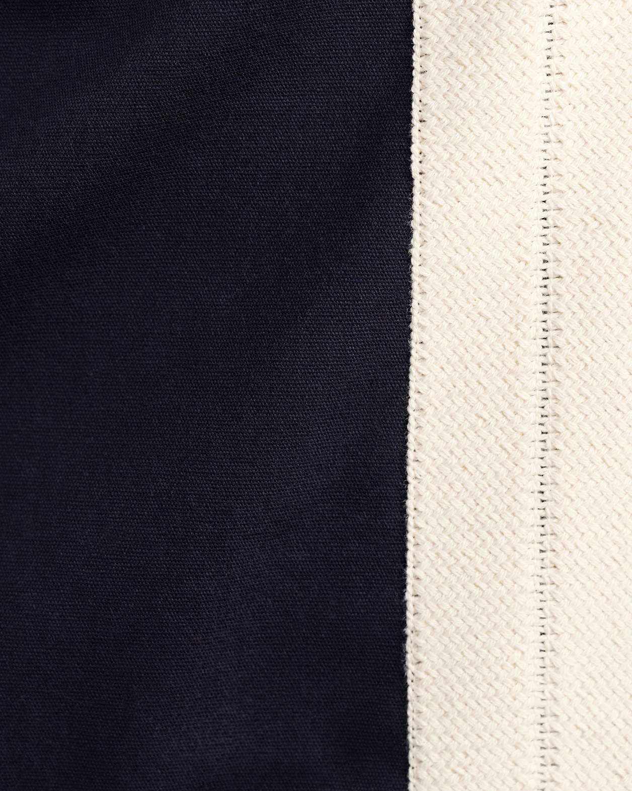 Canvas Wrap Mini Skirt in INK