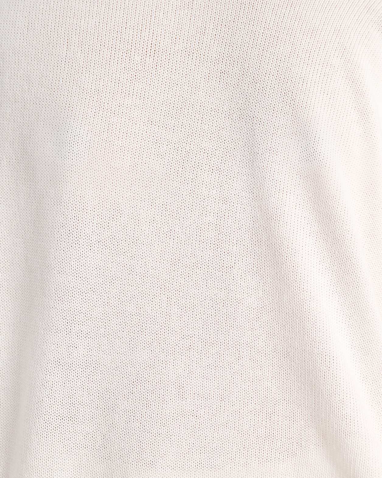 Brita Relaxed Knit T Shirt in MILK