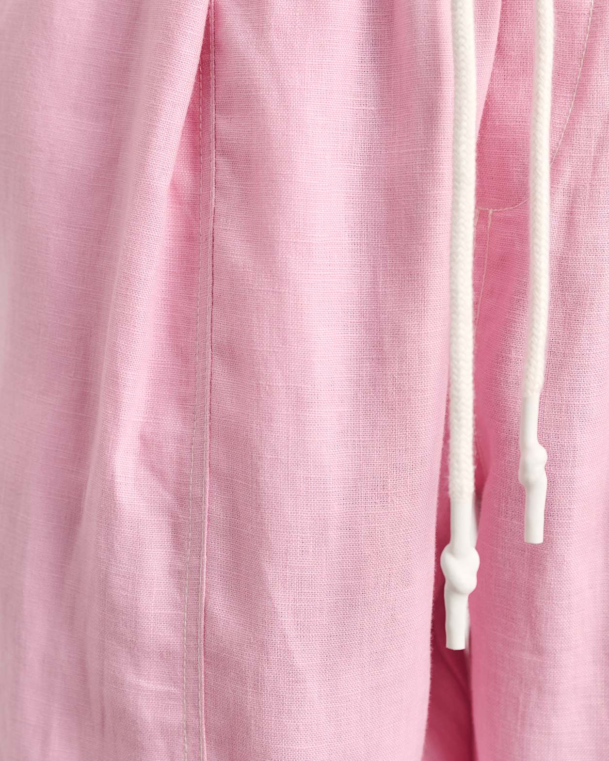 Sabine Linen Pull On Pant in DUSTY PINK