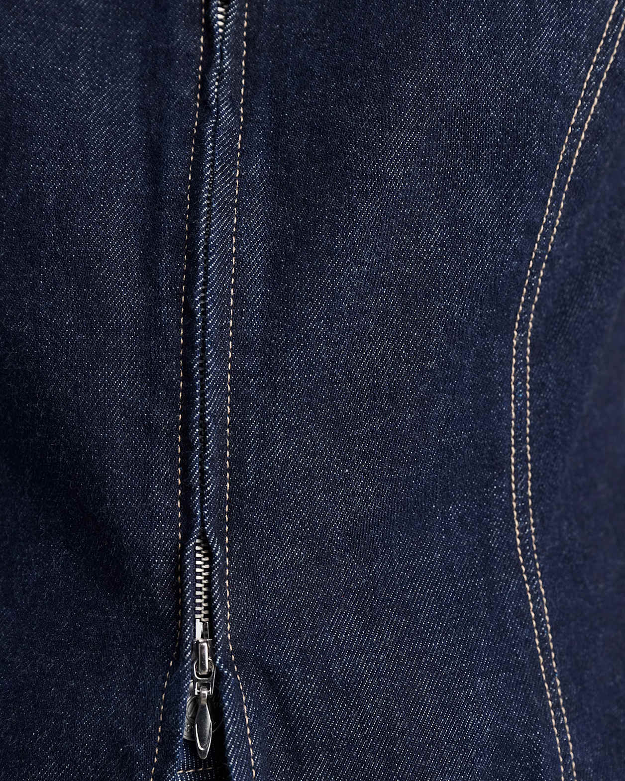 Cora Denim Bodice in RAW WASH