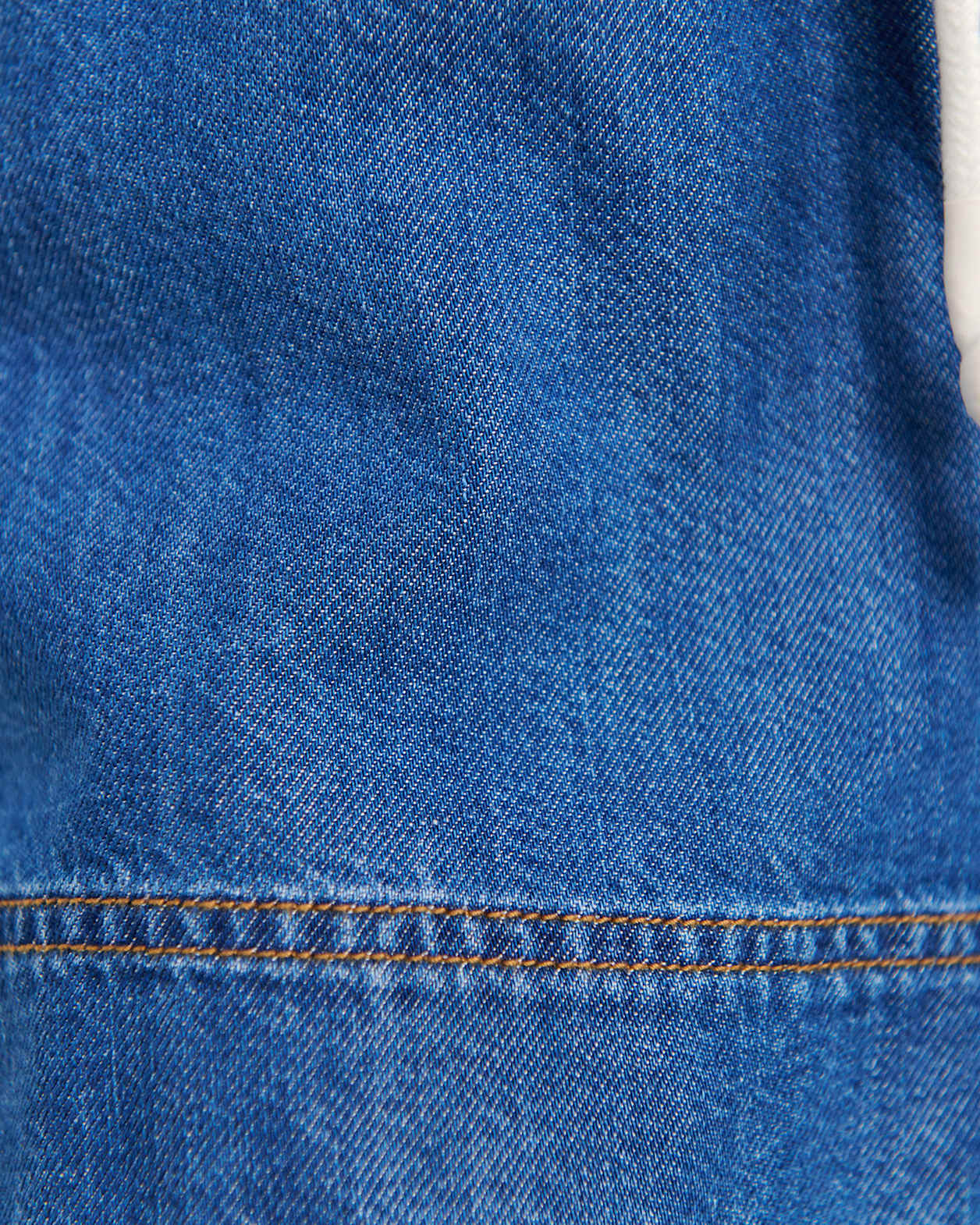 Loe Denim Pull On Short in BLUE VINTAGE