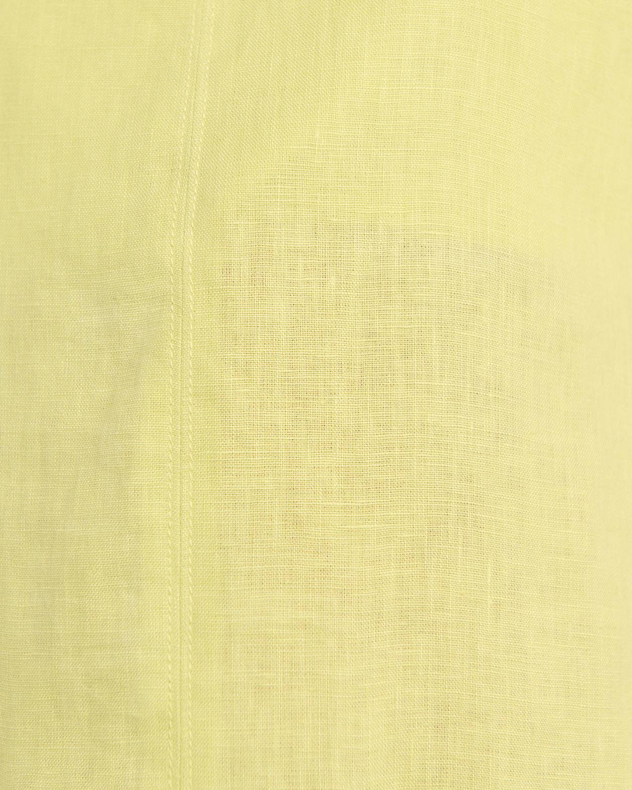 Kayla Linen Mini Dress in CITRUS