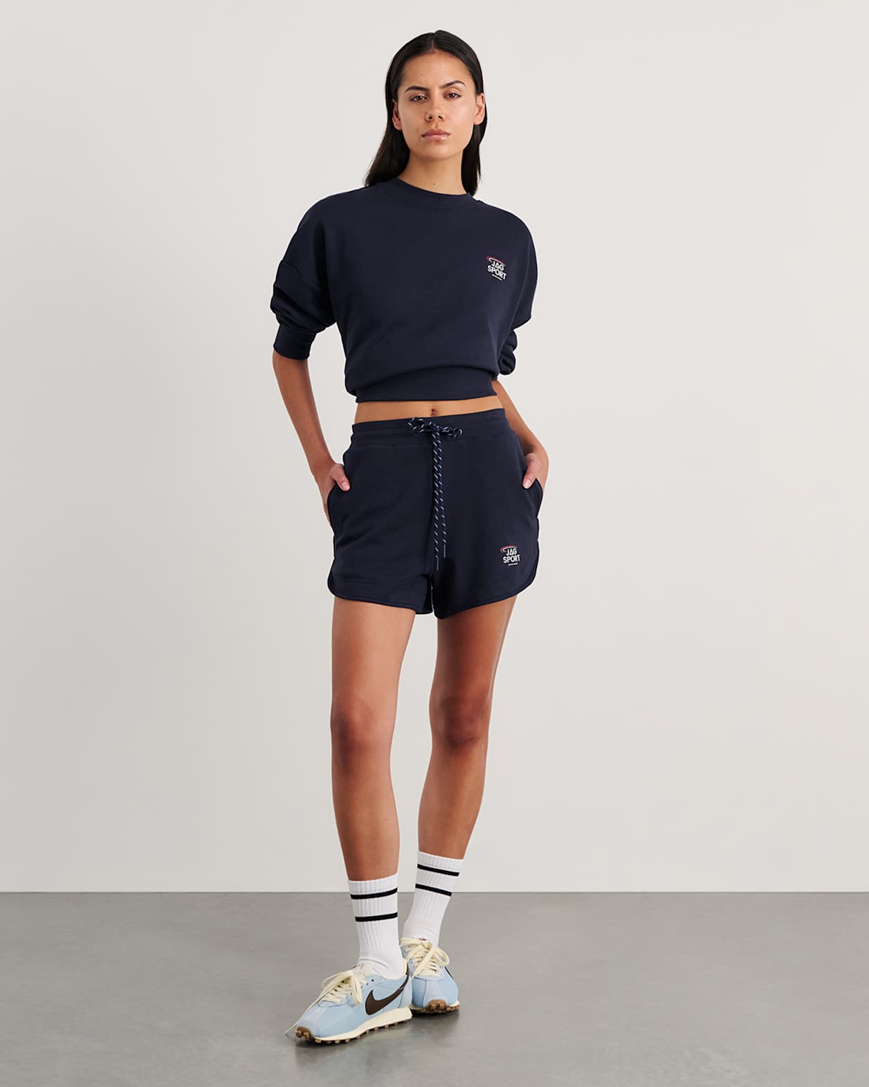 Aston Sweat Short in NAVY