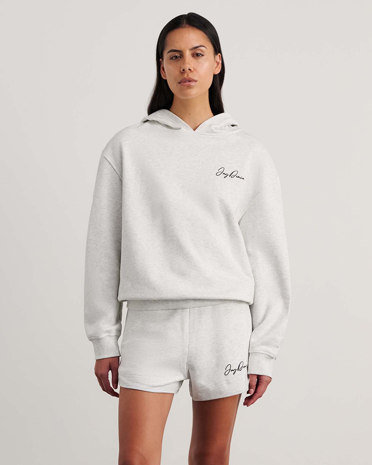 Aston Hoodie in GREY MARLE