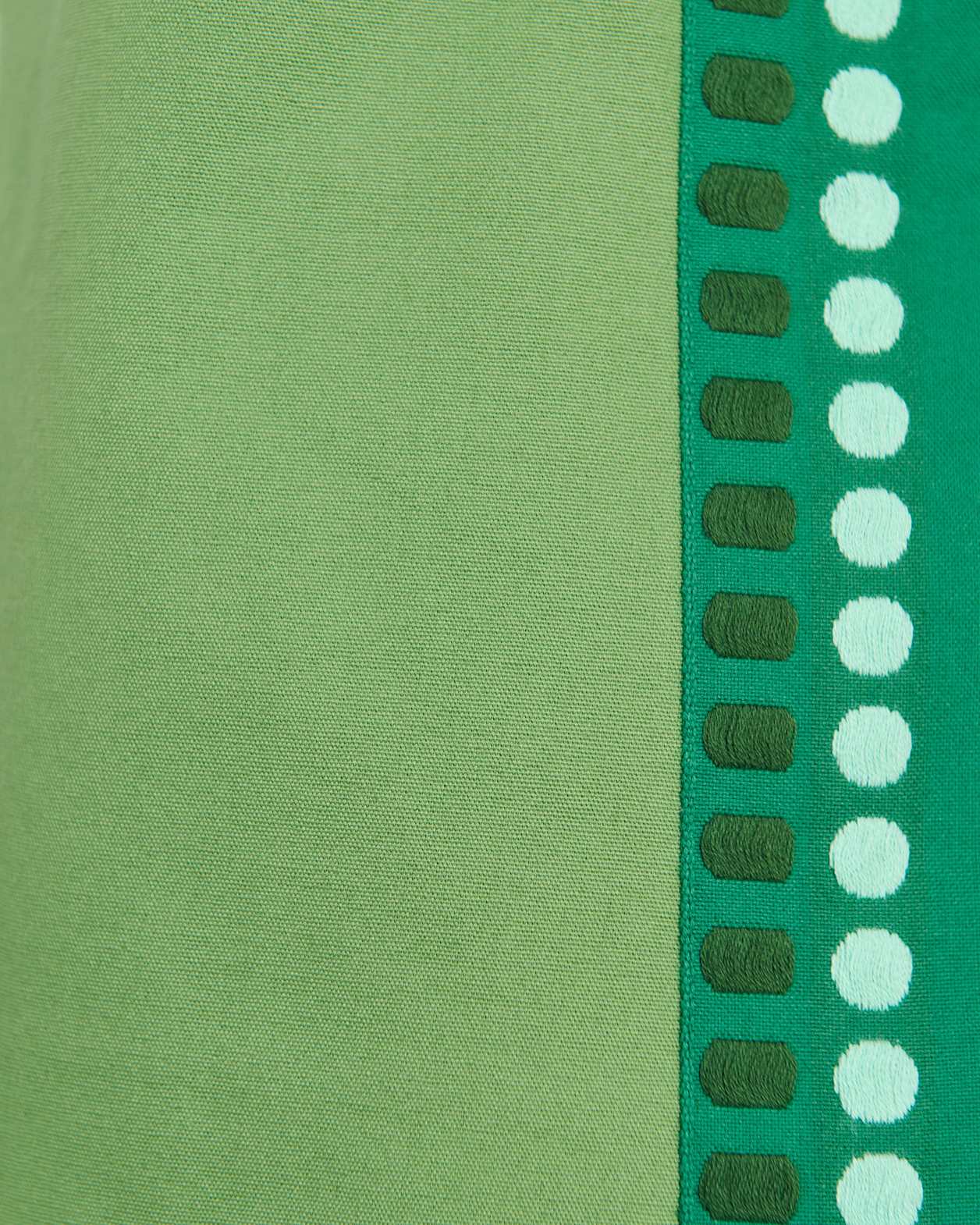 Canvas Contrast Cami in GREEN MULTI
