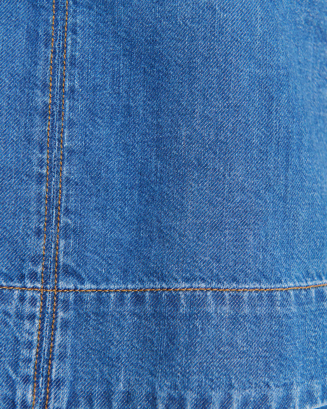 Loe Denim Scoop Tank in BLUE VINTAGE