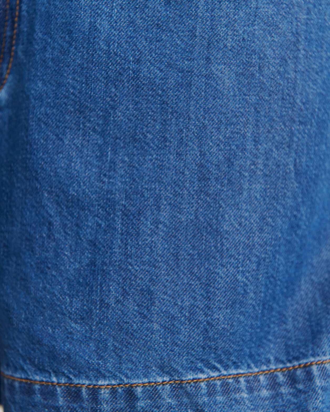 Loe Denim Playsuit in BLUE VINTAGE