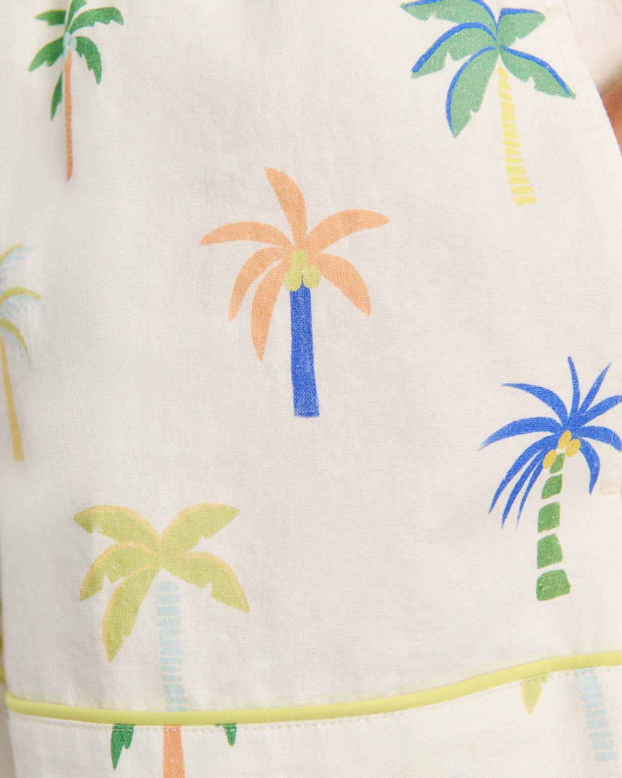 Palm Pull On Short in IVORY/MULTI