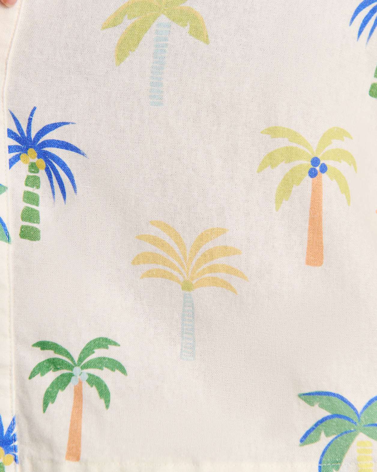 Palm Resort Shirt in IVORY/MULTI