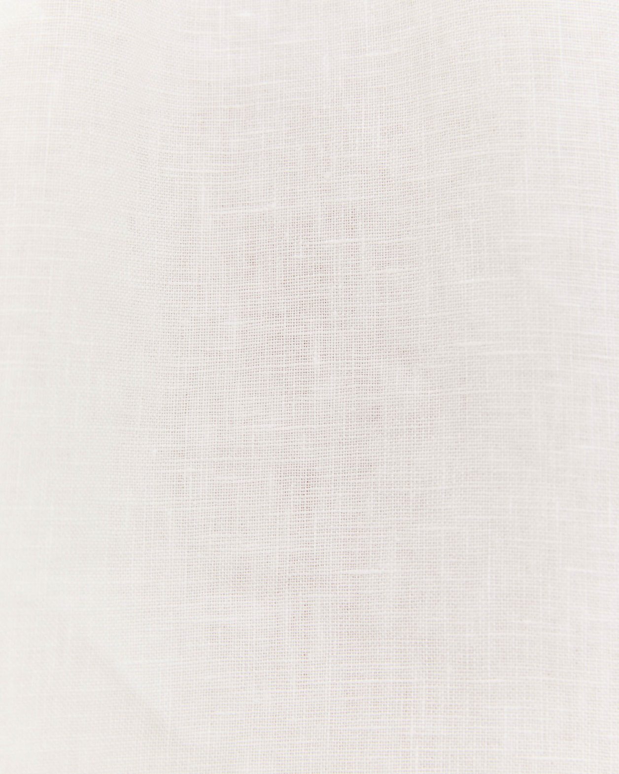 Sabine Linen Top in WHITE