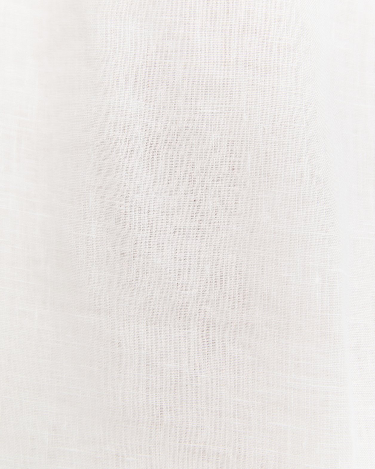 Sutton Linen Tie Top in WHITE