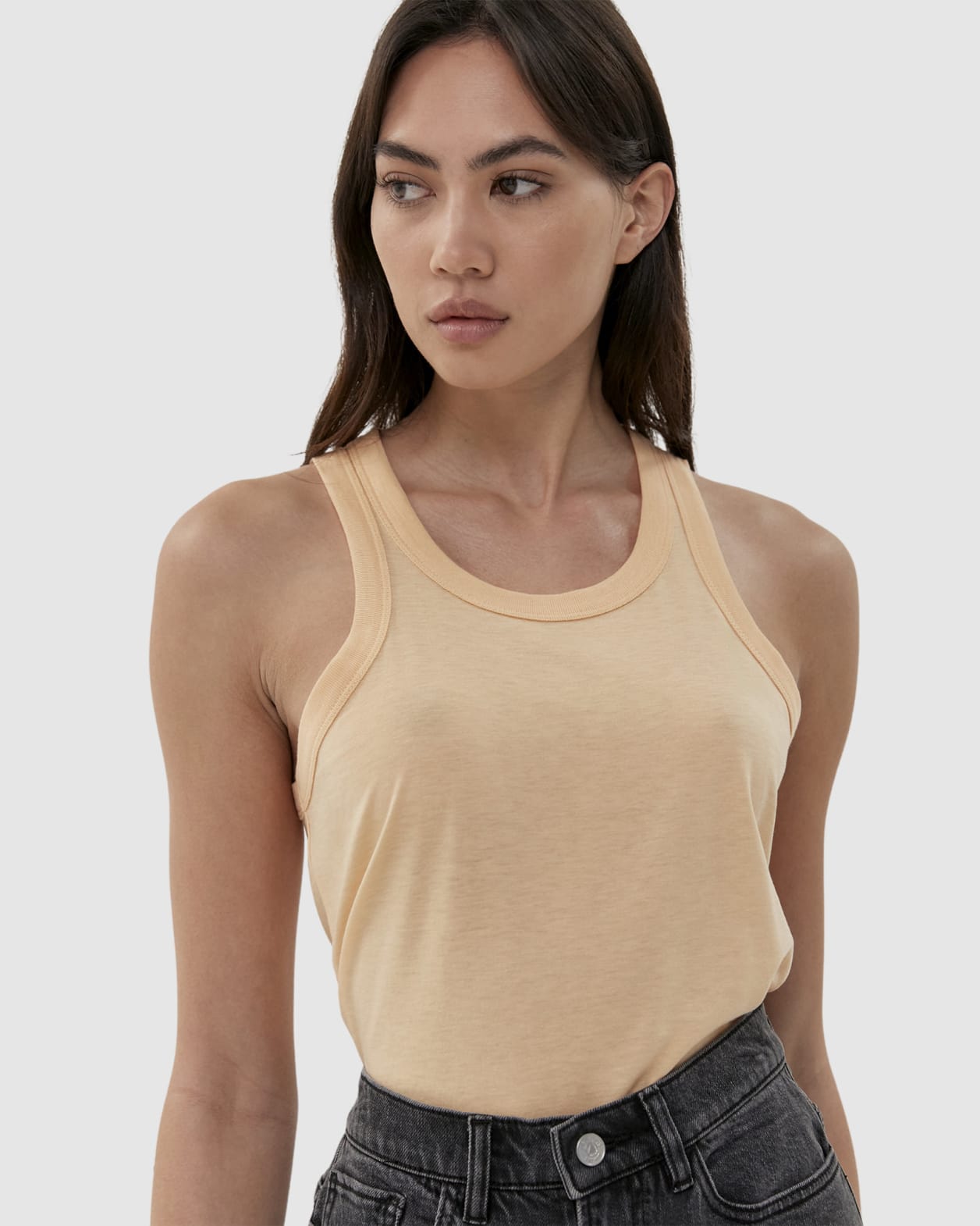 Tencel Cotton Relaxed Tank | JAG