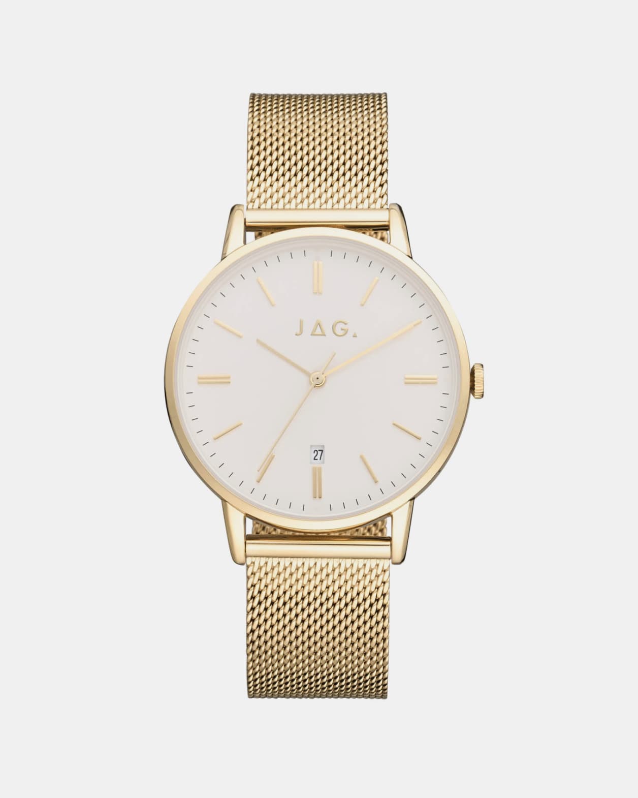 Lawrence Unisex Watch in WHITE
