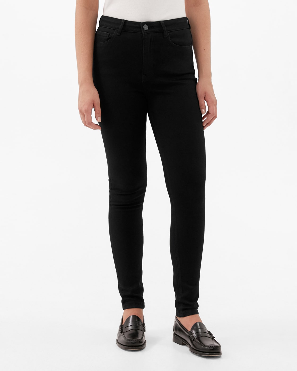 Rosie High Rise Skinny Jean in BLACK