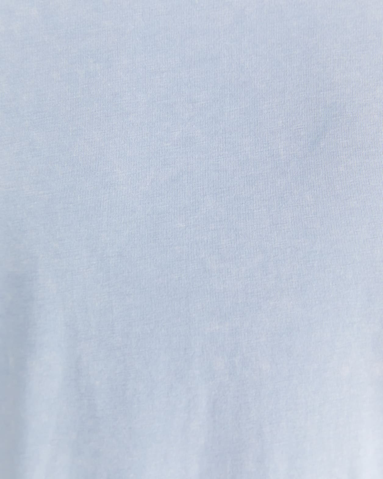 Organic Cotton Garment Dye Long Sleeve Tee in DENIM BLUE