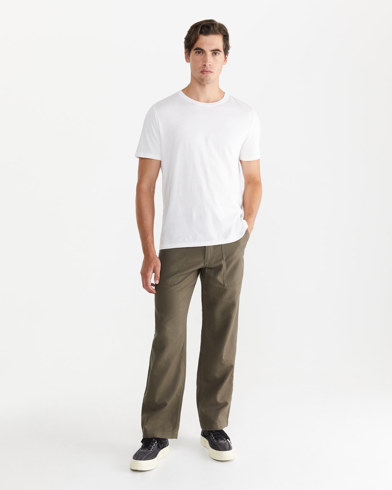 Cotton Linen Workroom Pants | JAG