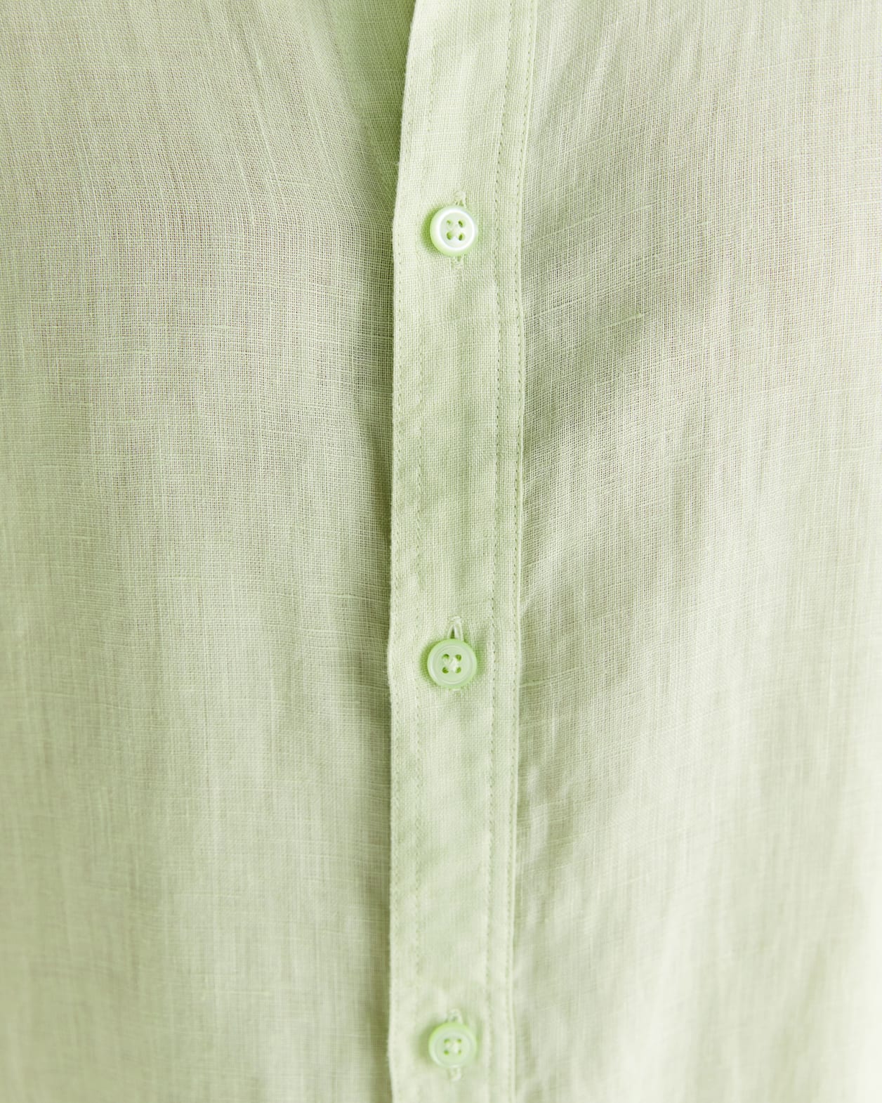 Hux Linen Shirt in SOFT GREEN