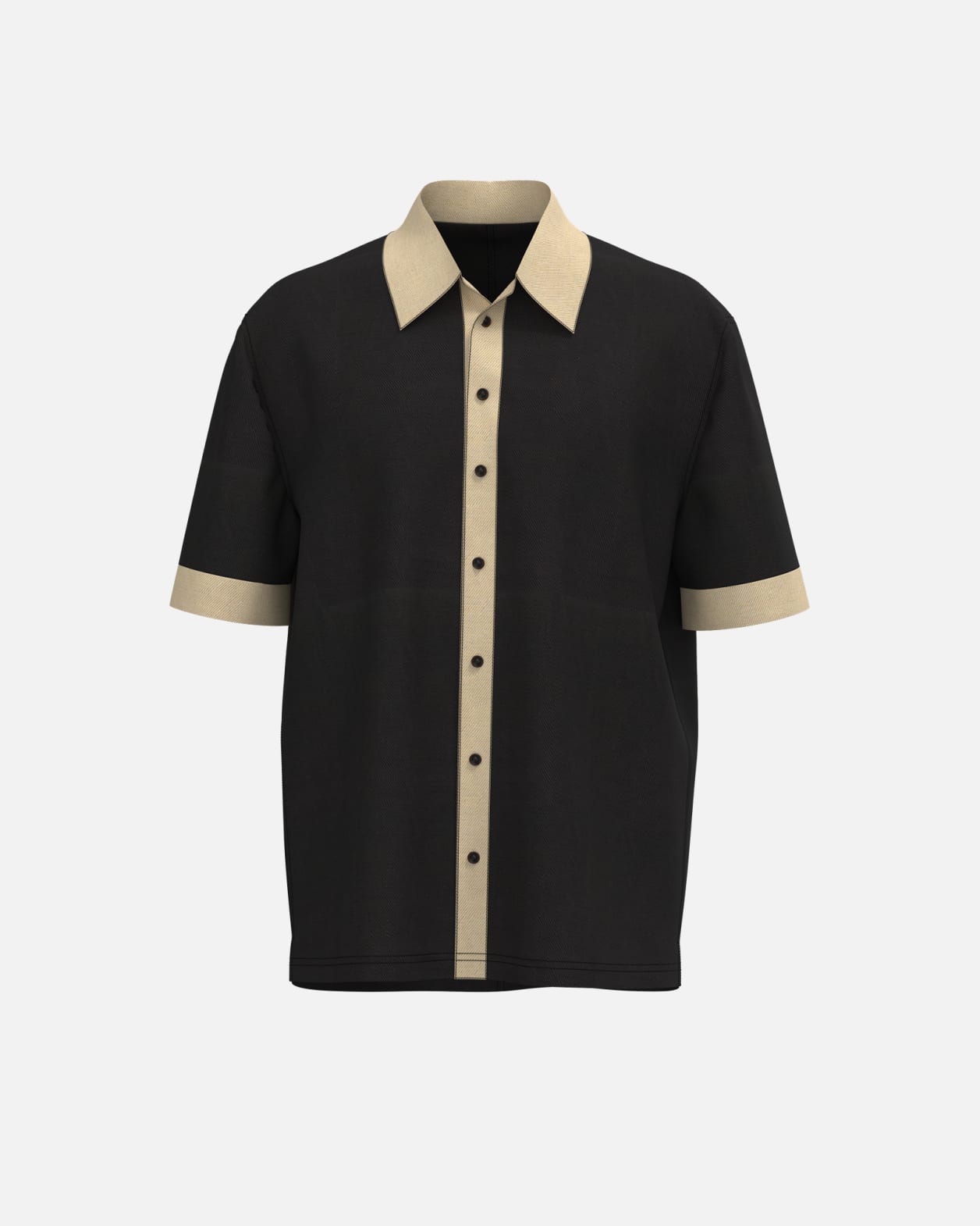 Marlon Linen Contrast Shirt | JAG