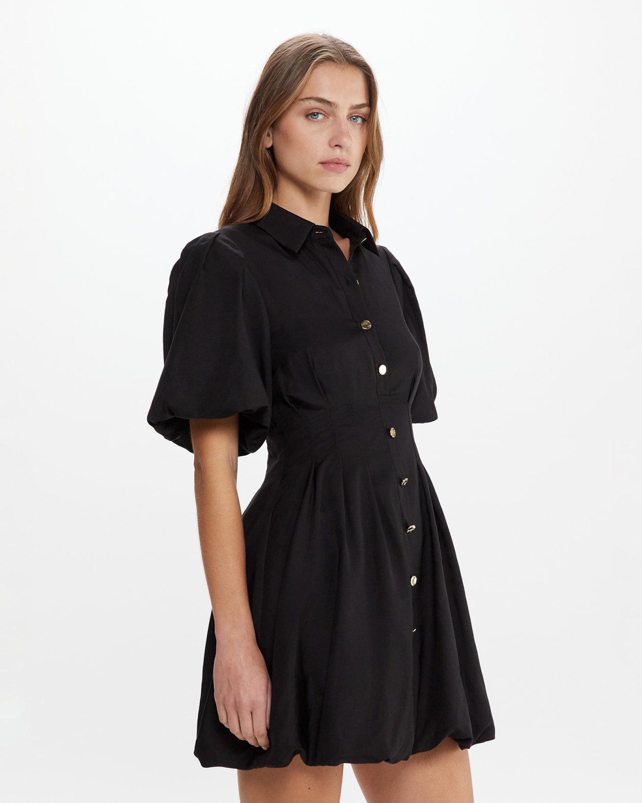 Kinsley Cotton Silk Shirt Dress | JAG