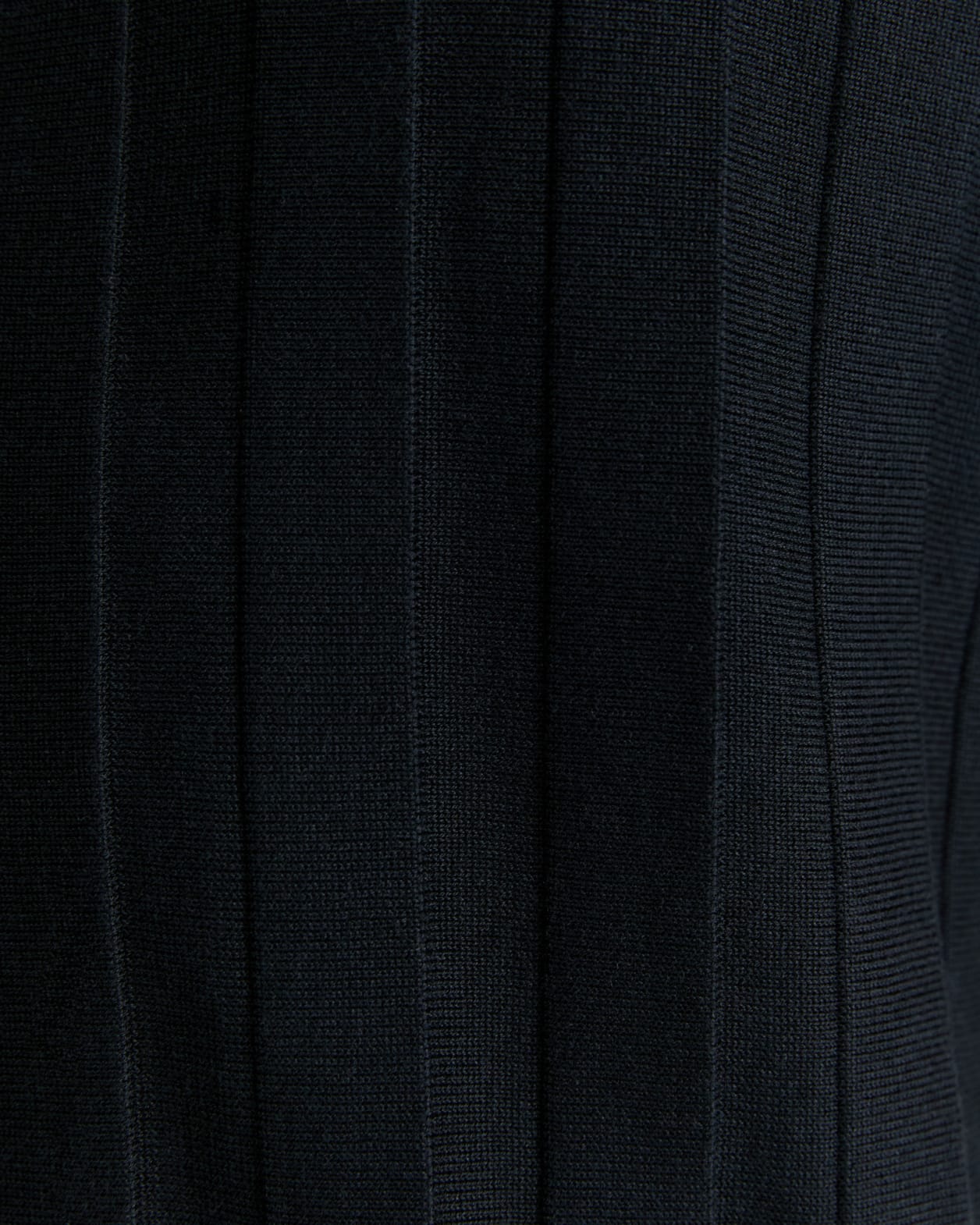 Spencer Button Thru Knit Shirt in BLACK
