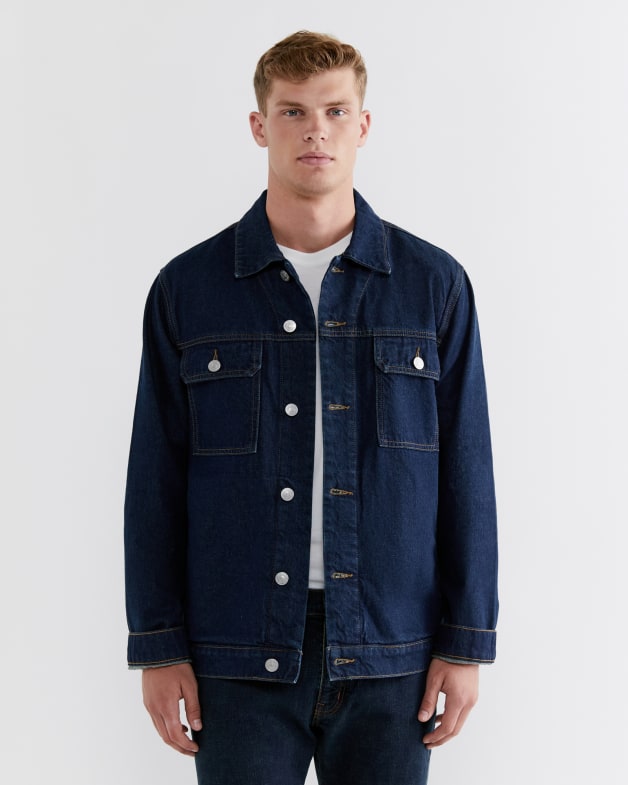 Jag denim jacket mens deals